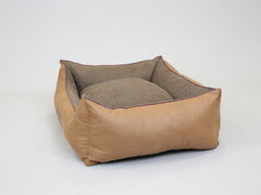 Minstead Orthopaedic Walled Dog Bed -Caramel, Large