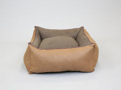 Minstead Orthopaedic Walled Dog Bed -Caramel, Large