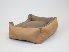 Minstead Orthopaedic Walled Dog Bed -Caramel, Large