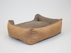 Minstead Orthopaedic Walled Dog Bed -Caramel, Large