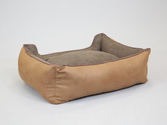 Minstead Orthopaedic Walled Dog Bed -Caramel, Large