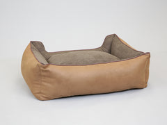 Minstead Orthopaedic Walled Dog Bed -Caramel, Large