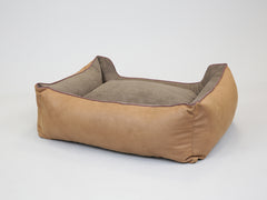 Minstead Orthopaedic Walled Dog Bed -Caramel, Large