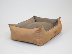 Minstead Orthopaedic Walled Dog Bed -Caramel, Large