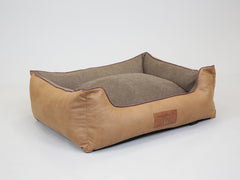 Minstead Orthopaedic Walled Dog Bed -Caramel, Large