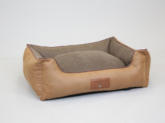 Minstead Orthopaedic Walled Dog Bed -Caramel, Large