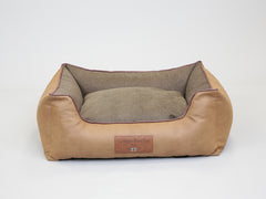 Minstead Orthopaedic Walled Dog Bed - Caramel, Medium