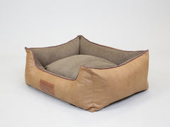 Minstead Orthopaedic Walled Dog Bed - Caramel, Medium