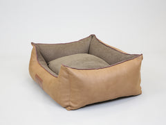 Minstead Orthopaedic Walled Dog Bed - Caramel, Medium