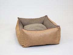 Minstead Orthopaedic Walled Dog Bed - Caramel, Medium