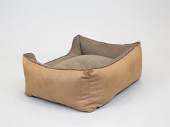 Minstead Orthopaedic Walled Dog Bed - Caramel, Medium