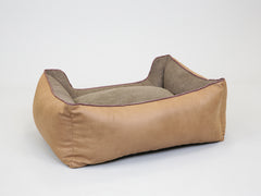 Minstead Orthopaedic Walled Dog Bed - Caramel, Medium