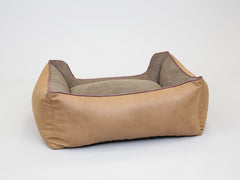 Minstead Orthopaedic Walled Dog Bed - Caramel, Medium