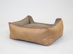 Minstead Orthopaedic Walled Dog Bed - Caramel, Medium