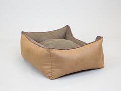 Minstead Orthopaedic Walled Dog Bed - Caramel, Medium