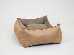 Minstead Orthopaedic Walled Dog Bed - Caramel, Medium