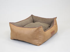 Minstead Orthopaedic Walled Dog Bed - Caramel, Medium