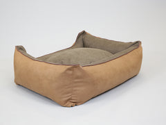 Minstead Orthopaedic Walled Dog Bed - Caramel, X-Large