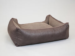 Minstead Orthopaedic Walled Dog Bed - Chocolate, X-Large