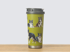 Tumbler - Hot & Cold Drinks Capsule | Border Collie