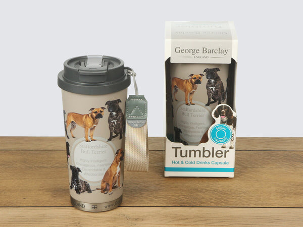 Tumbler - Hot & Cold Drinks Capsule | Staffordshire Bull Terrier