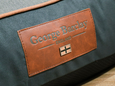 Beckley Dog Mattress - Midnight / Dove, XX-Large