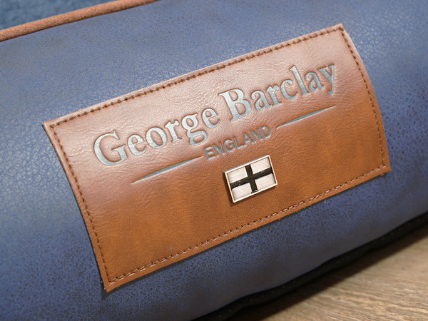 Hythe Orthopaedic Walled Dog Bed - Denim, Large