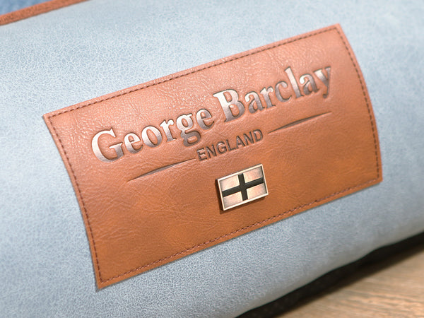 Holbury Orthopaedic Walled Dog Bed - Blue Yonder, Large