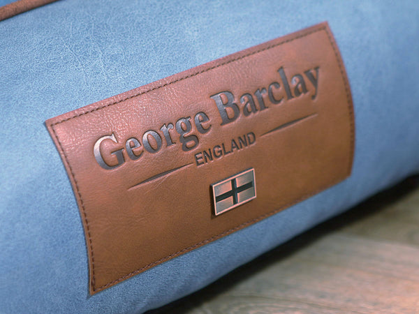 Holbury Orthopaedic Walled Dog Bed - Blue Yonder, Medium