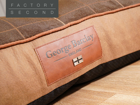 Heritage Dog Mattress - Chocolate, X-Large (Factory Second)