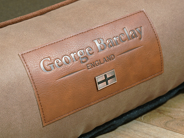 Holbury Orthopaedic Walled Dog Bed - Nougat, Medium