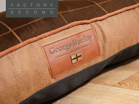 Heritage Dog Mattress - Chocolate, Medium (Factory Second)