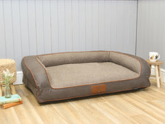 Holbury Dog Sofa Bed - Cinder, Large