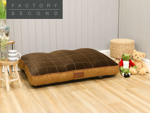 Heritage Dog Mattress - Tan, Large (Factory Second)