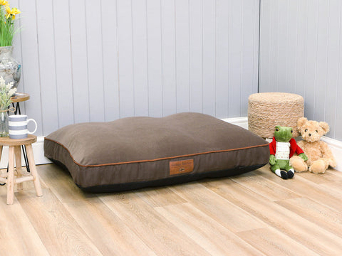 Savile Dog Mattress - Tanner's Brown, Large
