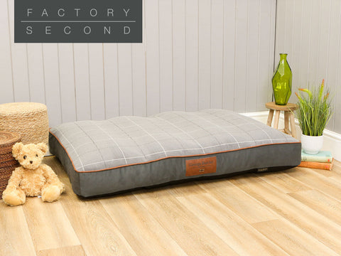 Heritage Dog Mattress - Charcoal, X-Large (Factory Second)