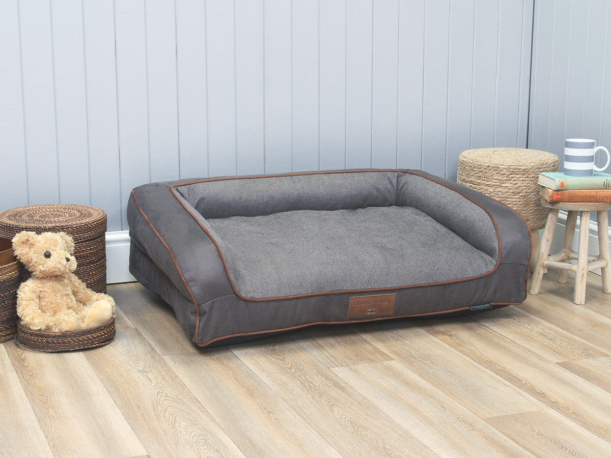 Ashurst Dog Sofa Bed - Cedar, Medium
