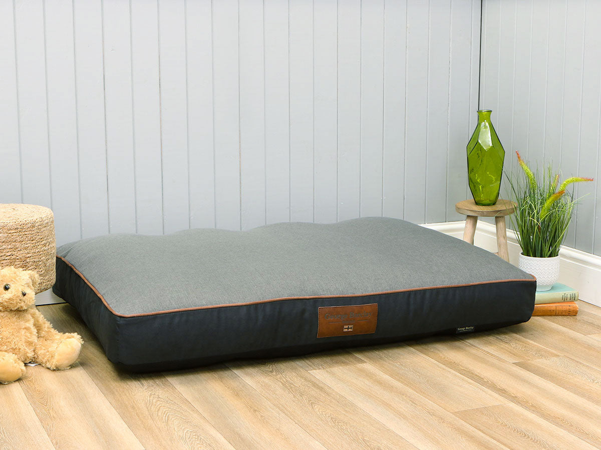 Beckley Dog Mattress - Midnight / Dove, X-Large