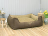 Country Orthopaedic Walled Dog Bed - Chestnut Brown, X-Large