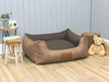 Holbury Orthopaedic Walled Dog Bed - Nougat, Medium