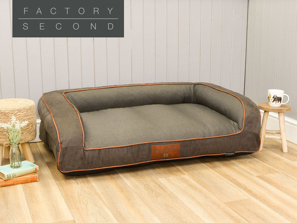 Beckley Dog Sofa Bed - Charcoal, Large (Factory Second)