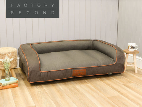 Beckley Dog Sofa Bed - Charcoal, Large (Factory Second)