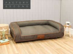 Beckley Dog Sofa Bed - Charcoal, Large (Factory Second)