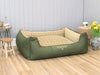 Country Orthopaedic Walled Dog Bed - Olive Green, X-Large