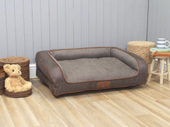 Ashurst Dog Sofa Bed - Cedar, Medium