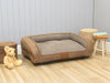 Holbury Dog Sofa Bed - Caramel, Medium