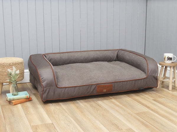 Ashurst Dog Sofa Bed - Fossil, Large