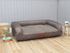 Ashurst Dog Sofa Bed - Fossil, Large