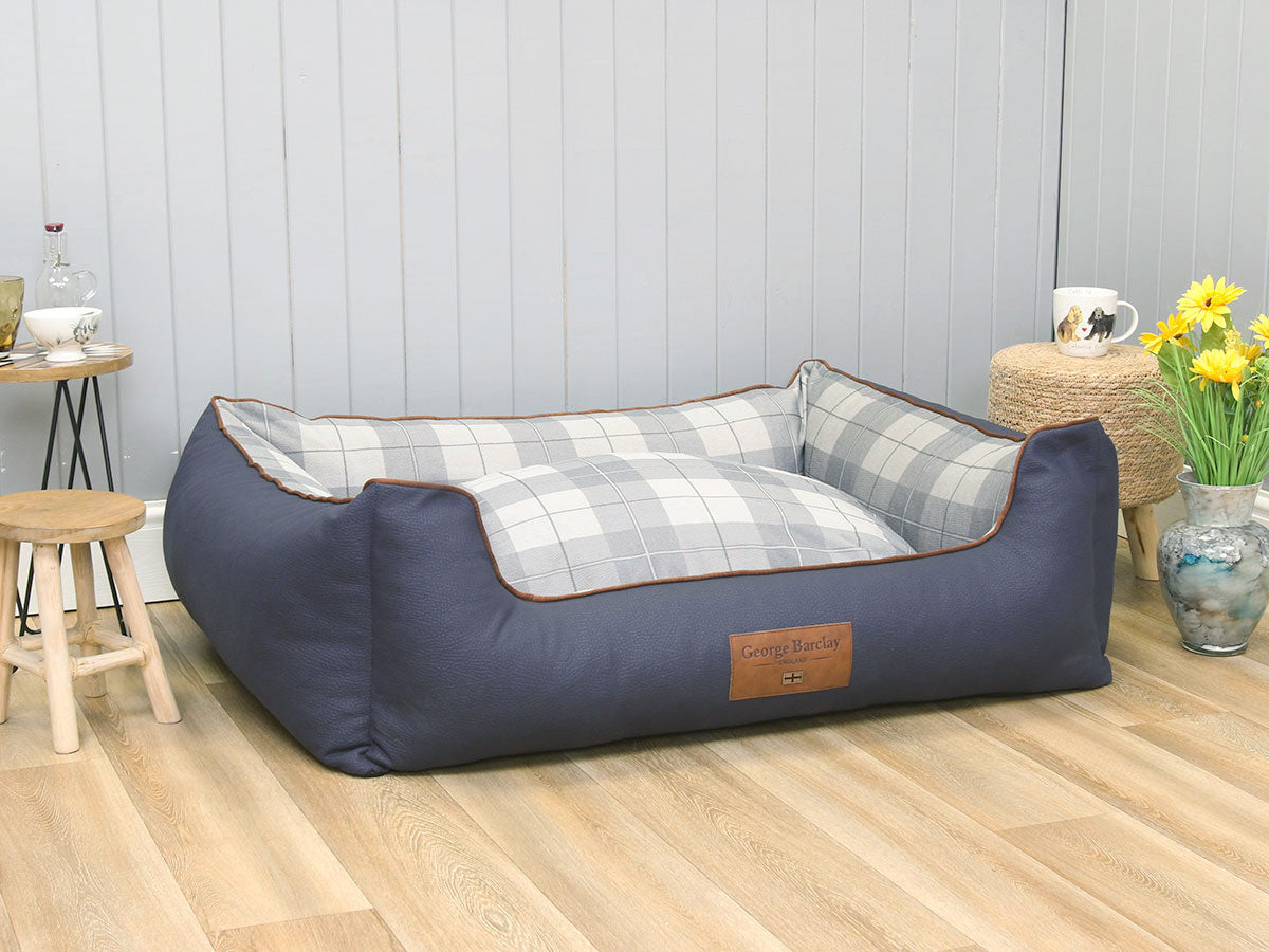 Heritage Orthopaedic Walled Dog Bed - Saphire, X-Large