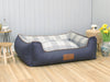 Heritage Orthopaedic Walled Dog Bed - Saphire, X-Large